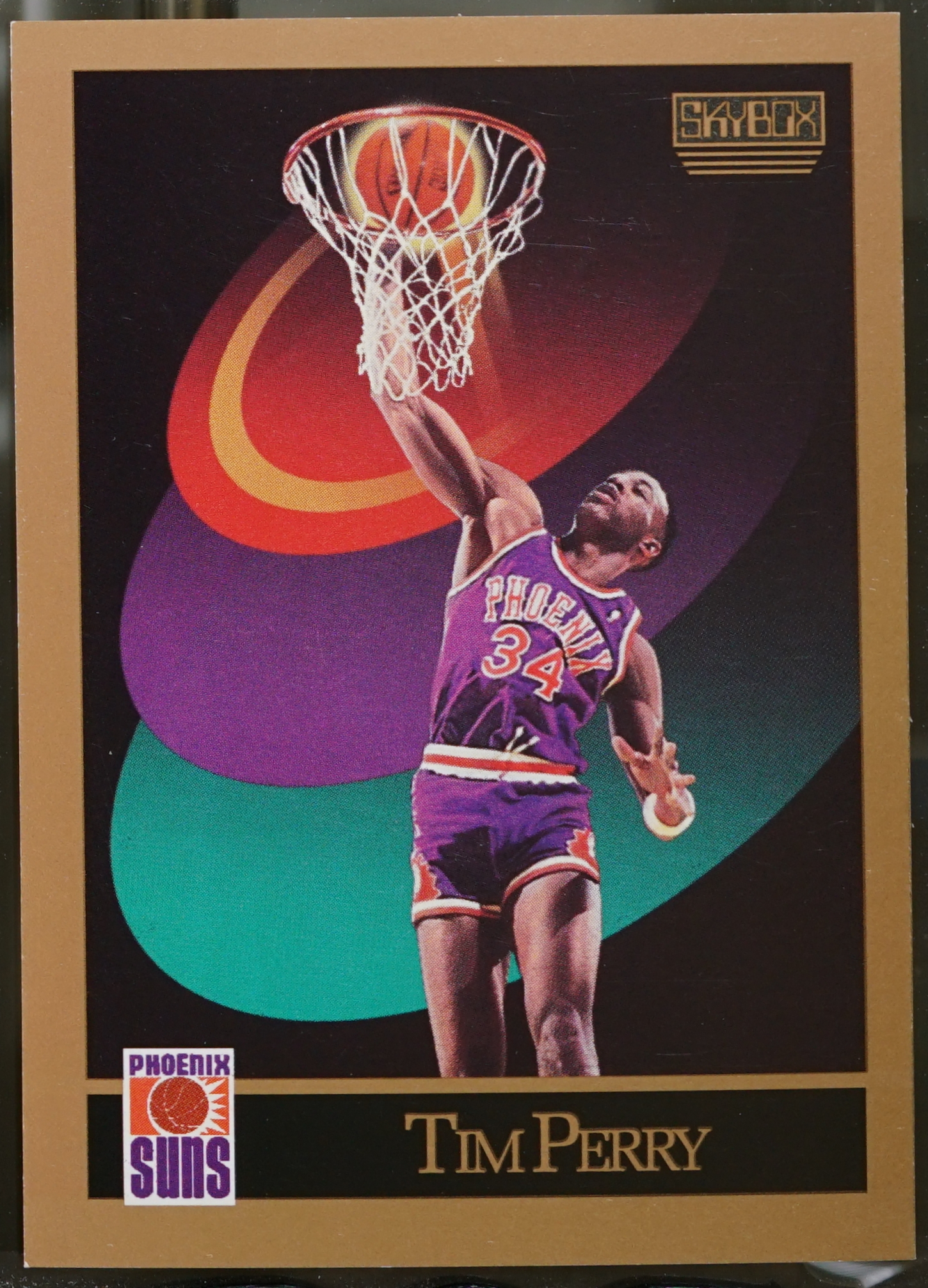 1990-91 SkyBox #228 Tim Perry Basketball NM | eBay