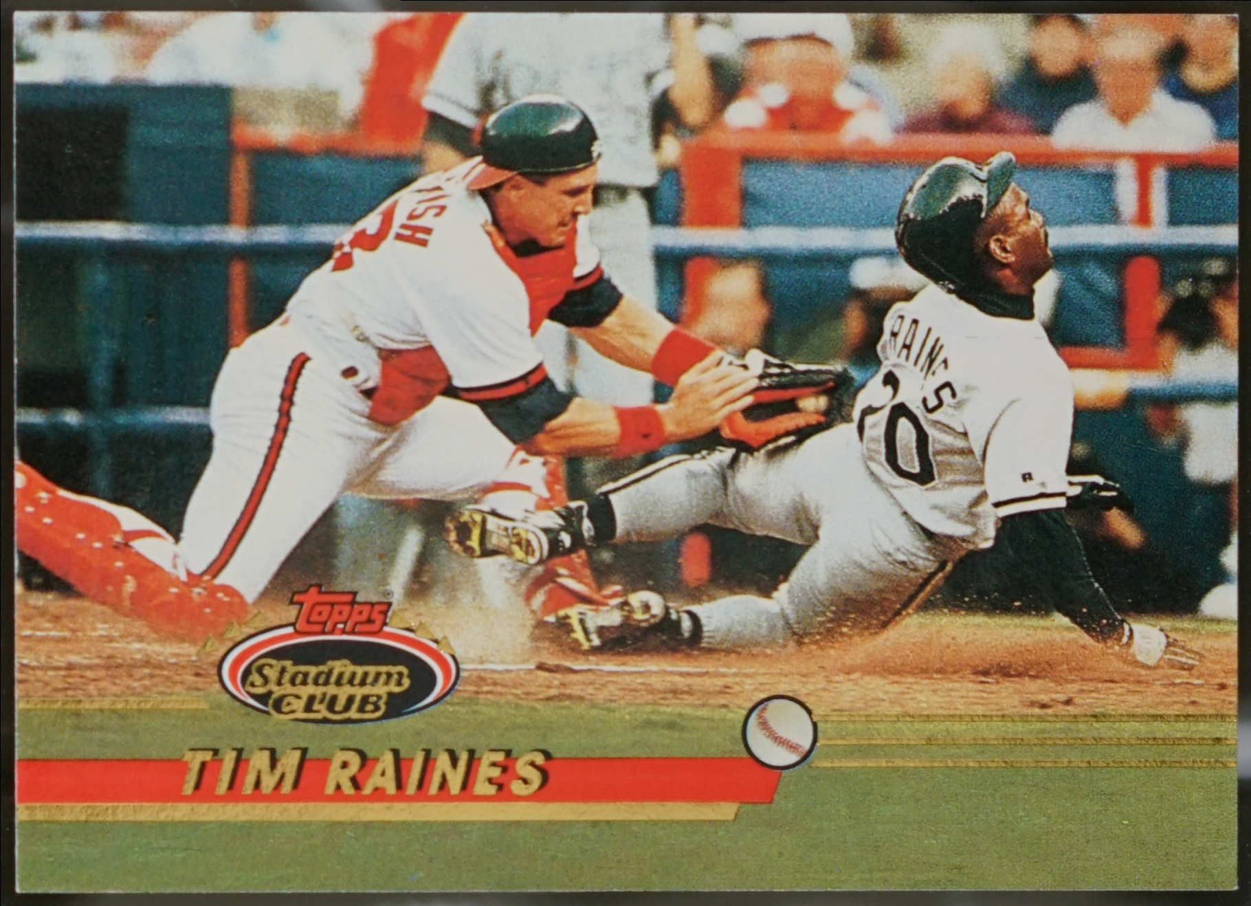 1993 Stadium Club #43 Tim Raines Baseball NM | eBay UK
